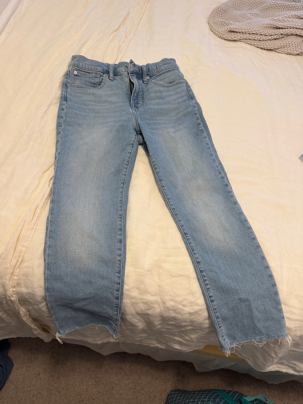 Madewell Light Wash perfect vintage Jeans